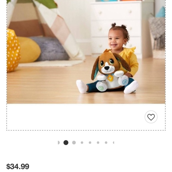 NEW Leap Frog Interactive Learning Plush Puppy Toy - Picture 6 of 6